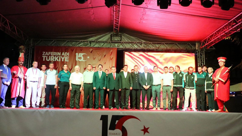 Çiftlikköy'de 15 Temmuz'un 9. Yıldönümü Etkinlikleri Gerçekleştirildi
