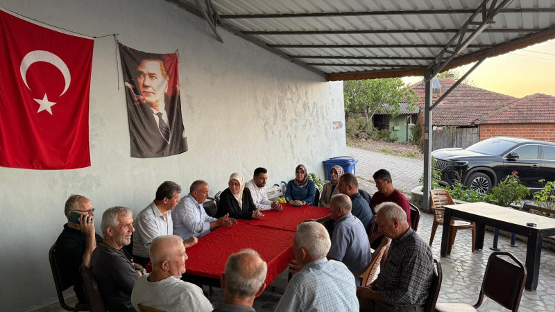 Meliha Akyol'dan Çiftlikköy Köylerine Ziyaret