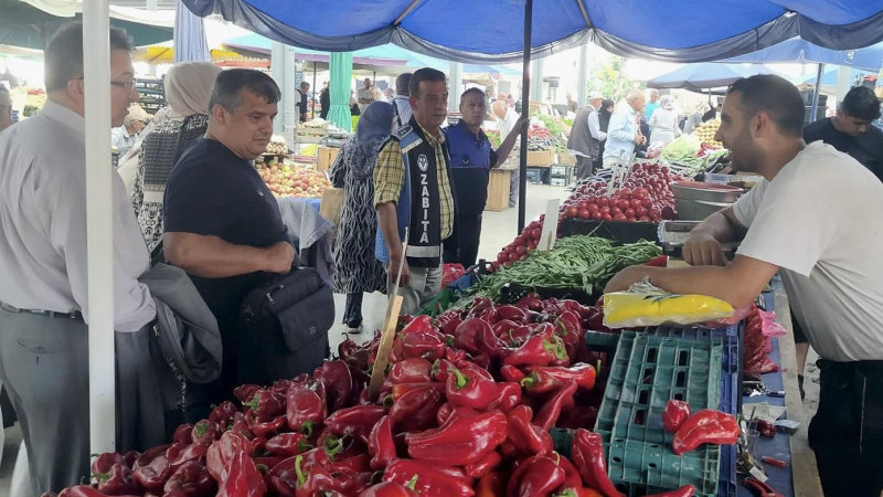 Yalova Belediyesi Hal Müdürlüğü'nden Pazarda Fatura Denetimi