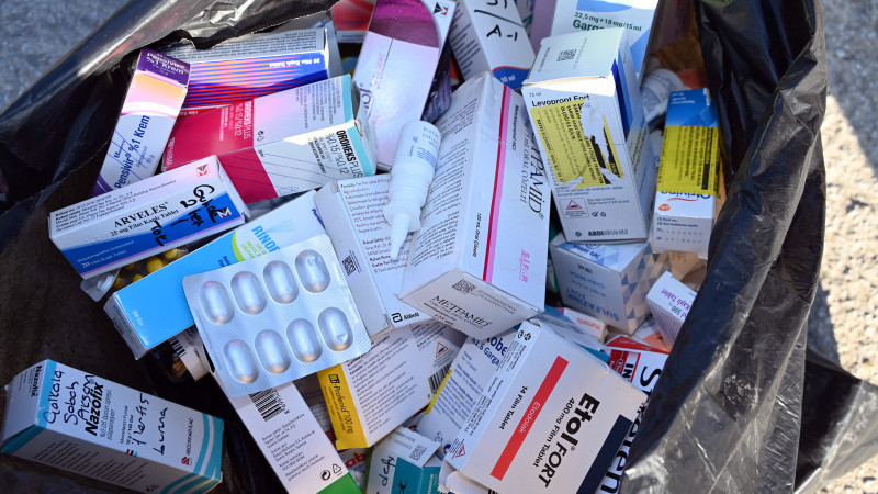 Atık İlaçlar Geri Dönüşüme Toplanıyor