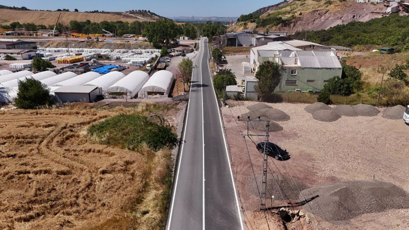 Kılıç Yol Çizgileri Çizildi