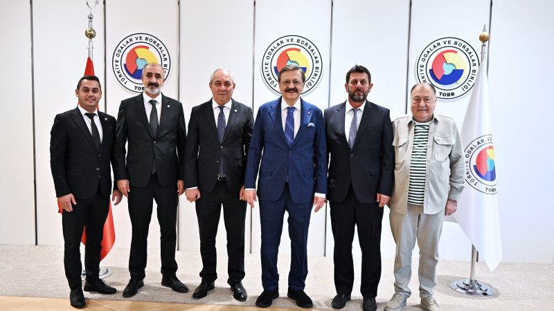 YTSO Heyetinden TOBB Başkanı Hisarcıklıoğlu’na Ziyaret