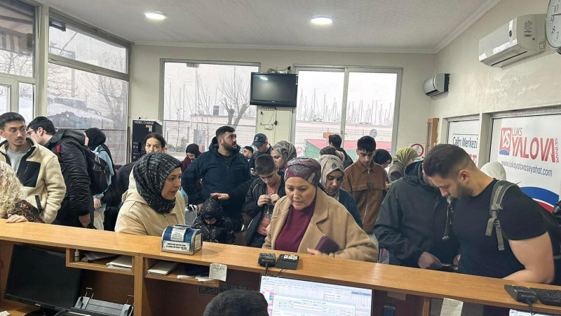 Otobüslerde Bayram Yoğunluğu Yaşanıyor