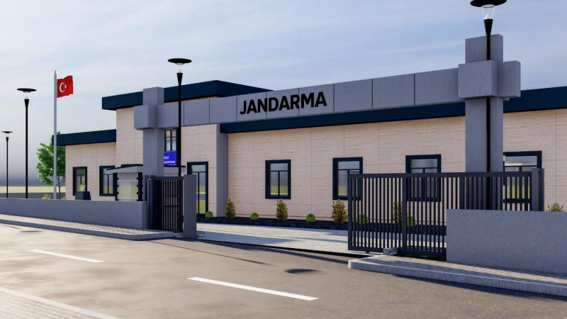 Yalova OSB Jandarma Hizmet Binası Yapıyor
