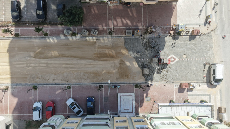Yalova Belediyesi Parke Yol İyileştirmelerini Sürdürüyor
