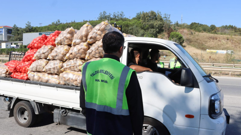 Yalova Belediyesi'nden Hal Kayıt Sistemi Denetimi