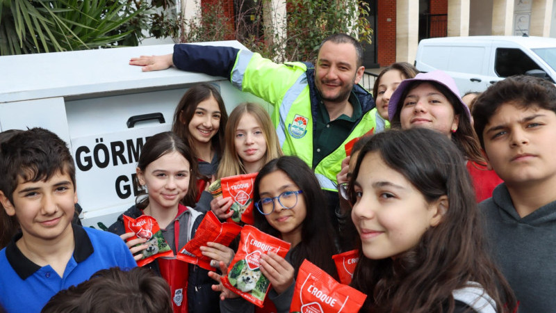 Öğrencilerden Takdir Edilecek Duyarlılık
