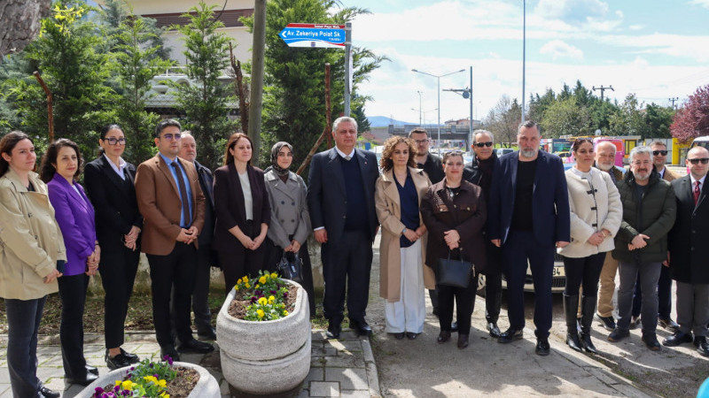 Yalova'da Avukat Zekeriya Polat'ın İsmi Sokağa Verildi