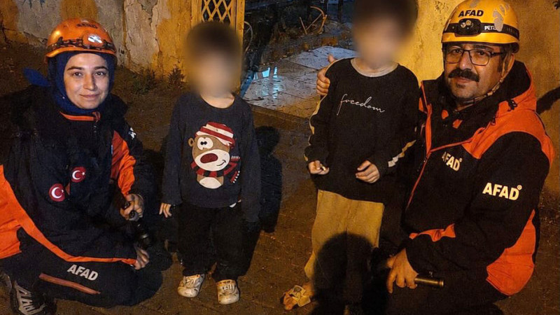 Kayıp İki Çocuk Sağ Salim Bulundu