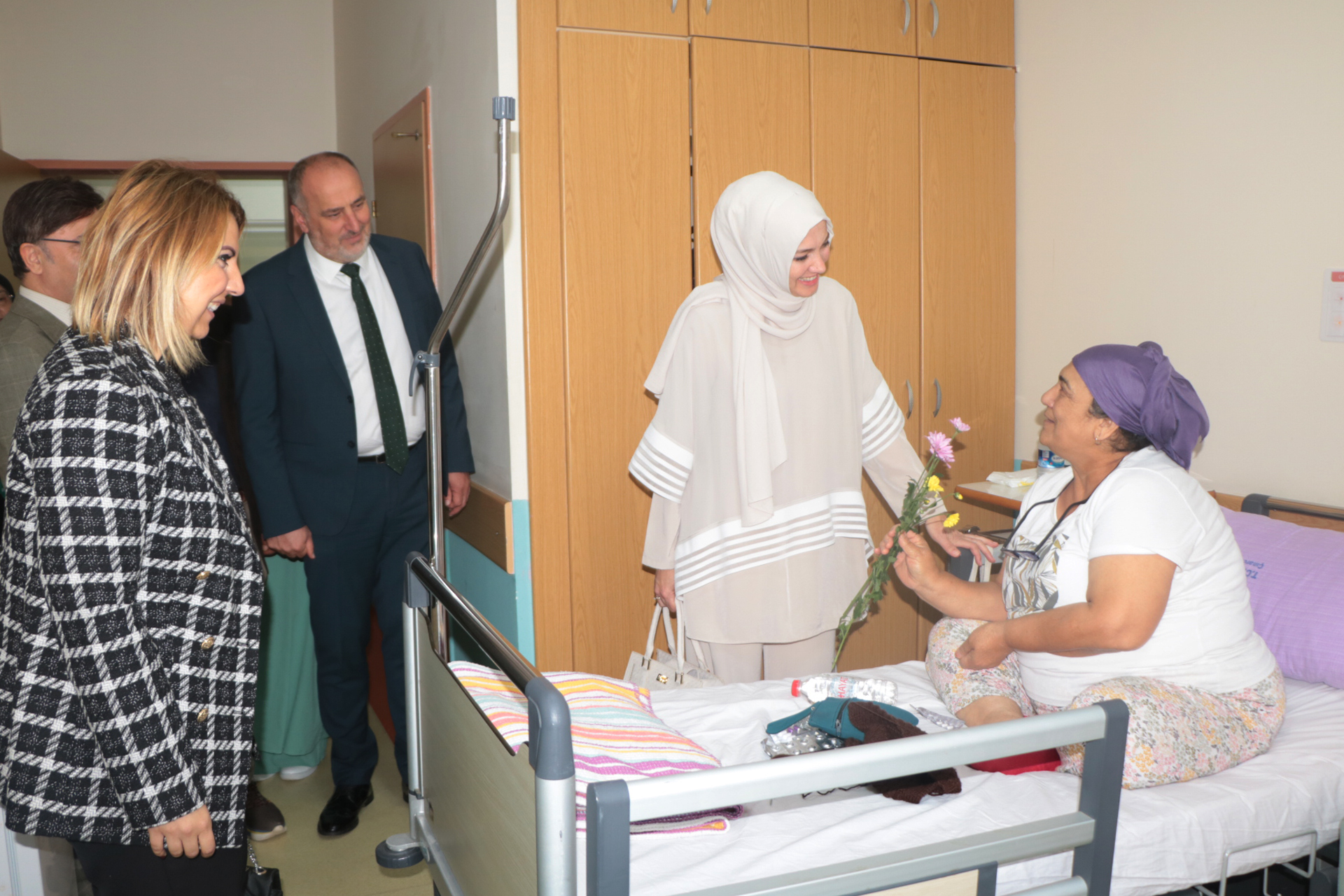 Çınarcık Belediye Başkanı Numan Soyer’den Hastane Ziyareti