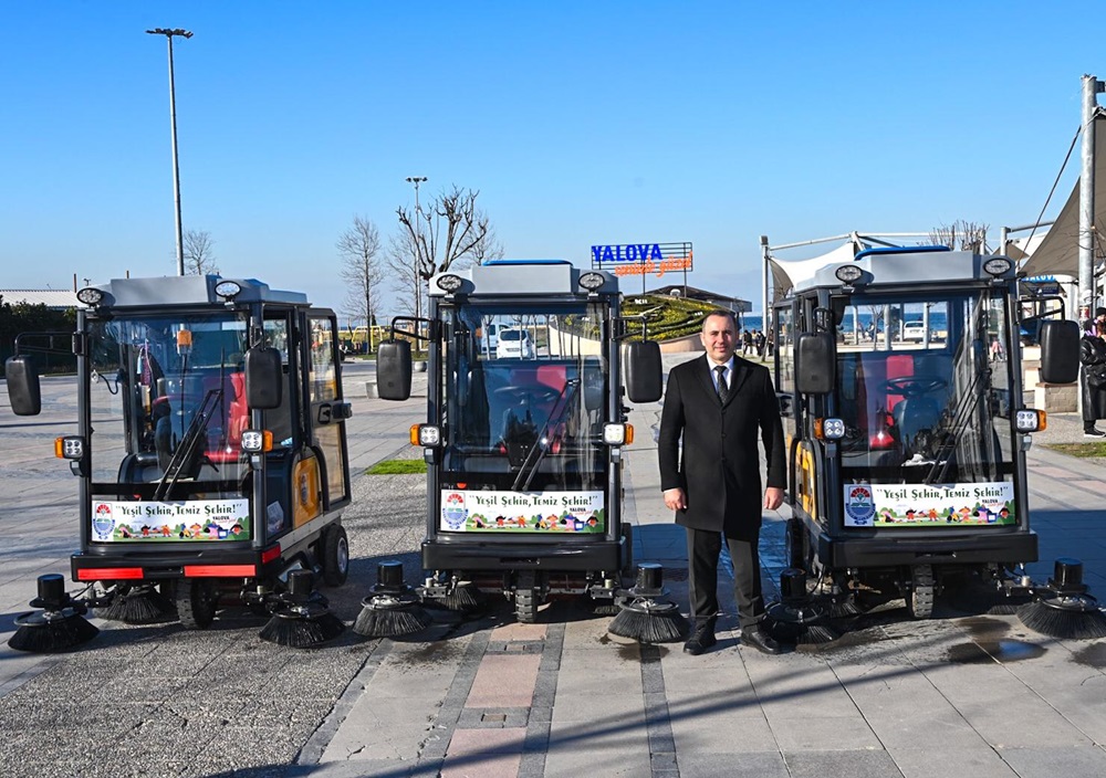 Yalova Belediyesi Temizlik Araç Filosu Büyüyor